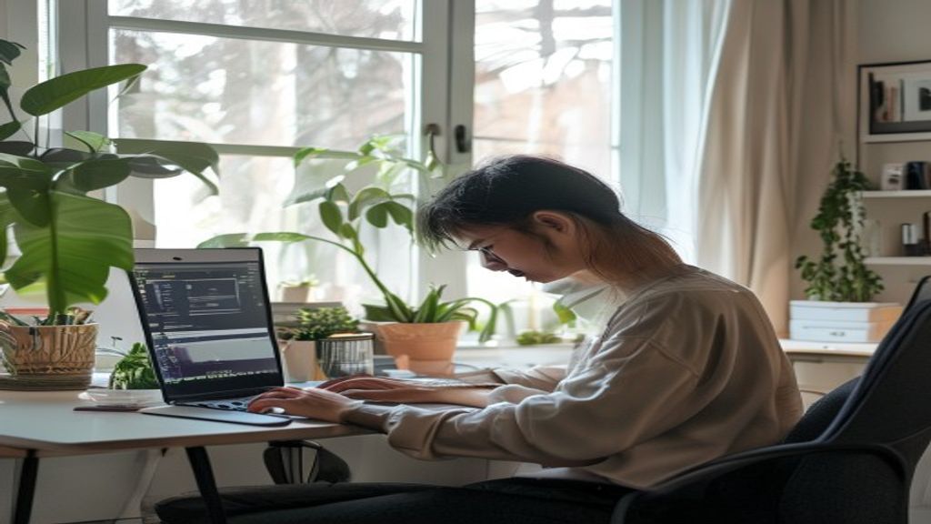 Diagram alur kerja affiliate marketing bagi pemula, menampilkan langkah promosi, link afiliasi, dan pendapatan.