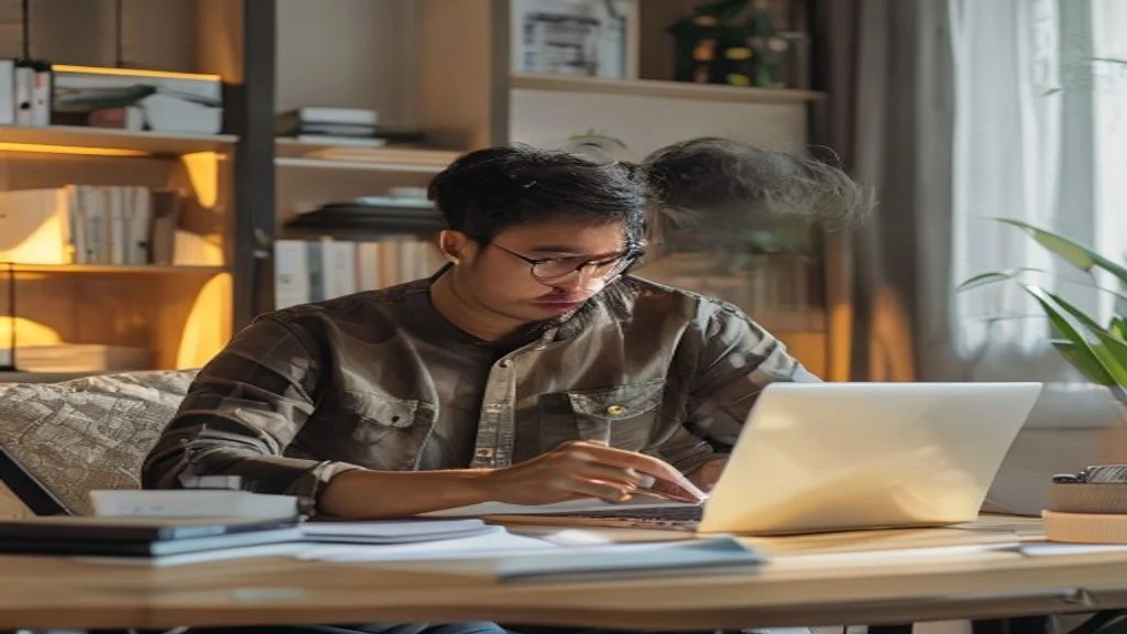 Ilustrasi langkah-langkah menjual produk digital secara online dengan strategi pemasaran efektif