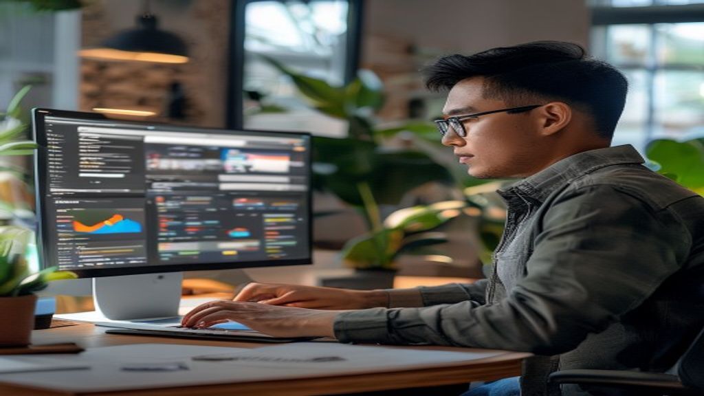 Ilustrasi Panduan Lengkap Bisnis Online 2026 bagi pemula, menampilkan strategi, tools, dan tips sukses digital