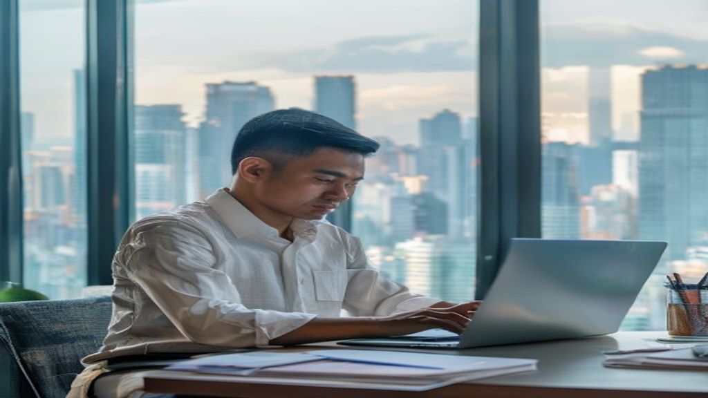 Ilustrasi panduan lengkap bisnis online 2026 untuk pemula, strategi, pemasaran, dan tips sukses digital.
