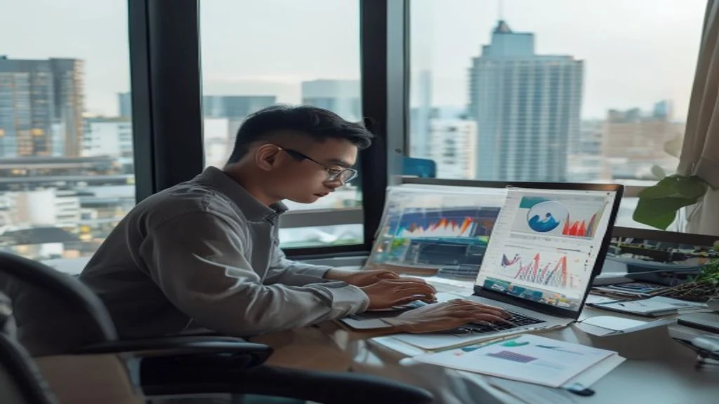 Ilustrasi panduan lengkap bisnis online 2026 untuk pemula, strategi, pemasaran, dan tips sukses.