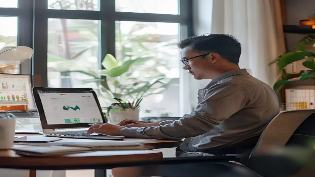 Ilustrasi Panduan Lengkap Bisnis Online untuk Pemula 2026 dengan tips memulai usaha digital.