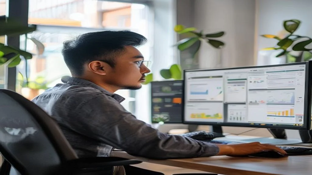 Gambaran peluang bisnis online yang menjanjikan dengan strategi pemasaran digital inovatif