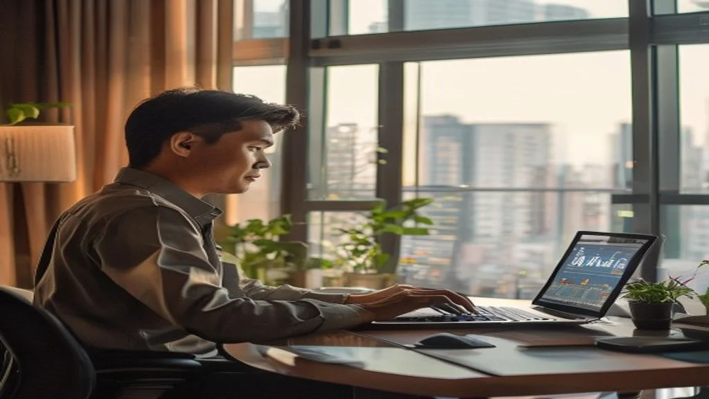 Ilustrasi cara mendapatkan penghasilan tambahan secara online melalui pekerjaan freelance, jual produk, dan afiliasi